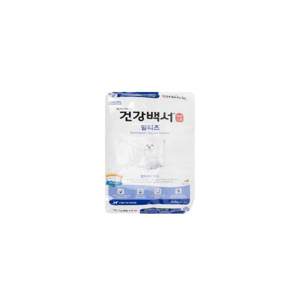 뉴트리나 건강백서 사료 말티즈 10.2kg 