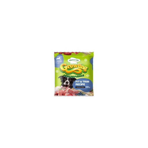 그롤링 퍼포먼스 피트앤트림 치킨&포크 100g 