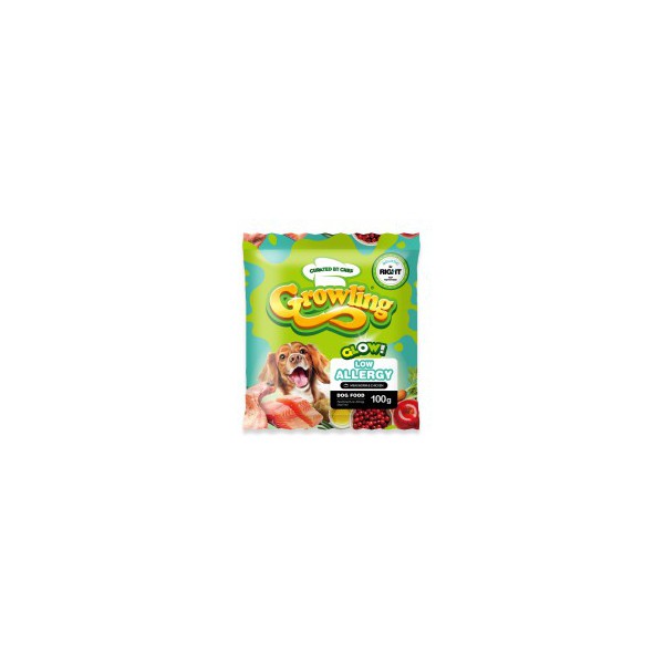 그롤링 글로우 로우알러지 밀웜&치킨 100g 