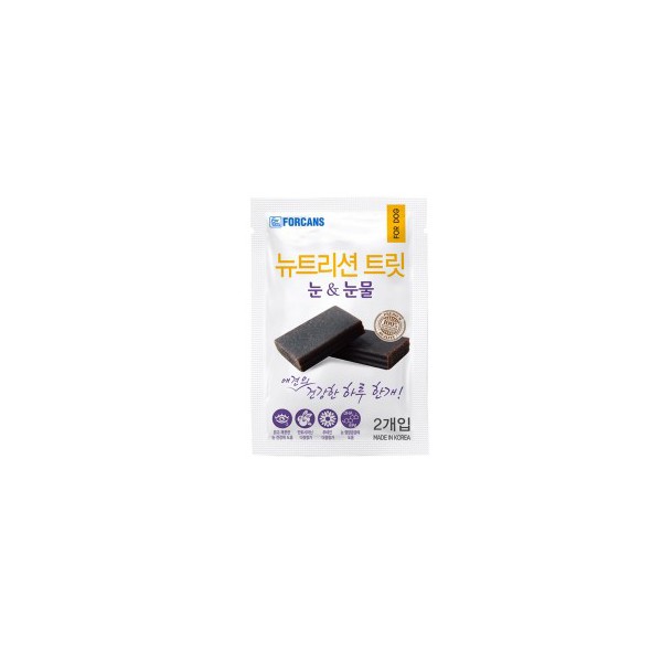 포켄스 뉴트리션 트릿 눈&눈물 2개입 샘플 급여키트 