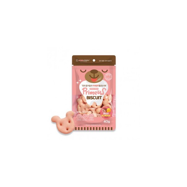 프리미요 비스켓 미트&치즈 40g 