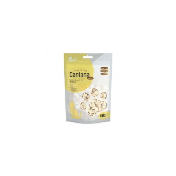 칸타나 동결건조 치킨 큐브 50g 