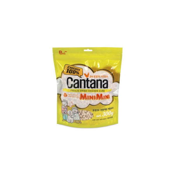 칸타나 동결건조 치킨 큐브 미니미니 300g 