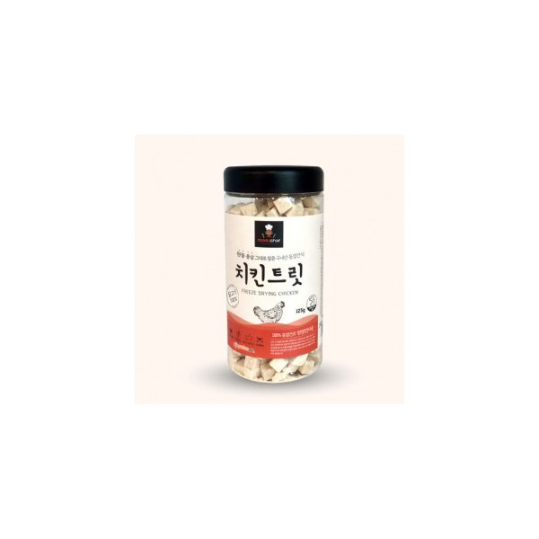 프레셔스펫 도기쉐프 동결건조 치킨트릿 125g 