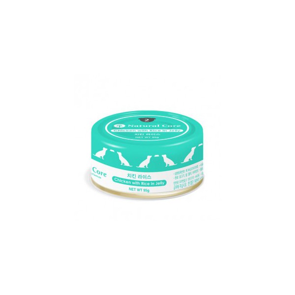 네츄럴코어 치킨&라이스 캔 95g 