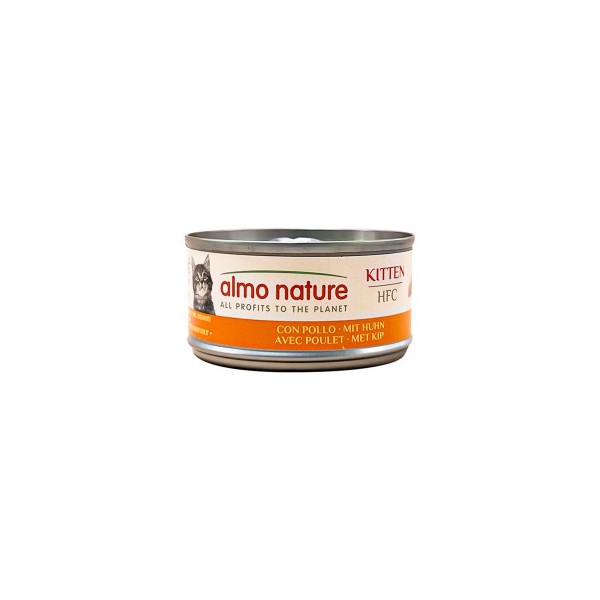 알모네이쳐 캣 키튼 닭고기 캔 70g 