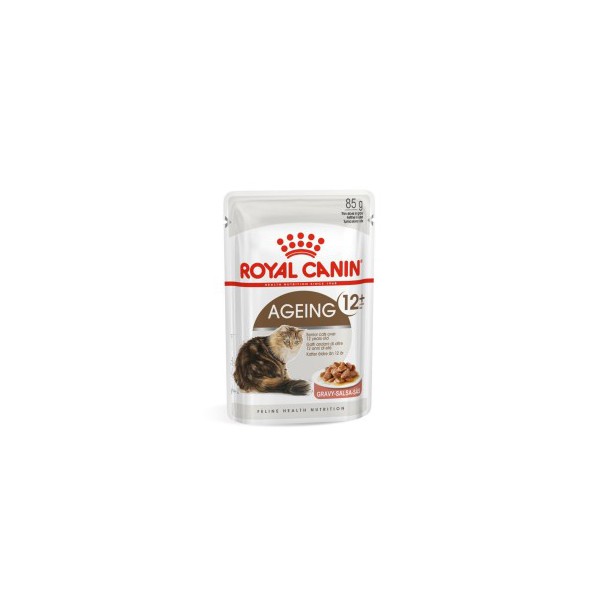 로얄캐닌 에이징 12+ 젤리 파우치 85g 