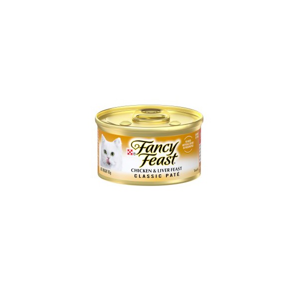 퓨리나 팬시피스트 화이트라벨 치킨&간 캔 85g - 태국산 