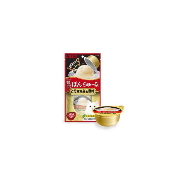 이나바 제이타크 챠오 퐁츄르 닭고기&조개관자 35g x 2개입 