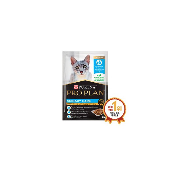 퓨리나 프로플랜 캣 고양이 주식 파우치 유리너리 (비뇨기계 건강) 85g 